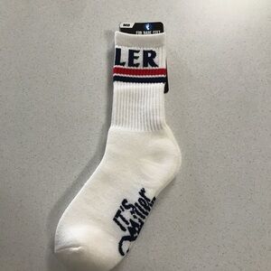 Miller Lite Beer Socks Crew Socks Unisex MD NWT It’s Miller Time Collectible